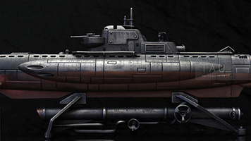 Подводная лодка U-boot модели u-127, u-534.