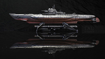 Подводная лодка летучий голландец.