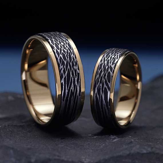Мужские кольца из титана 