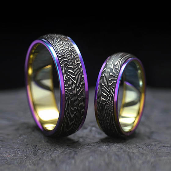 Титановые обручальные кольца