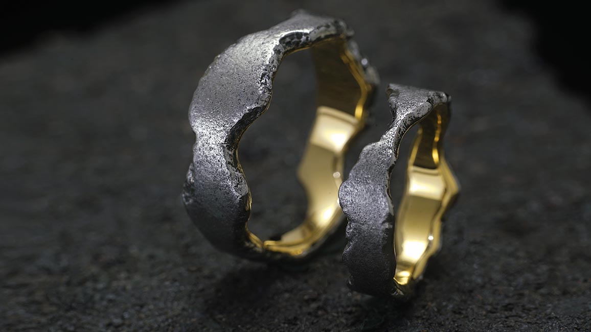 Необычные обручальные кольца на заказ