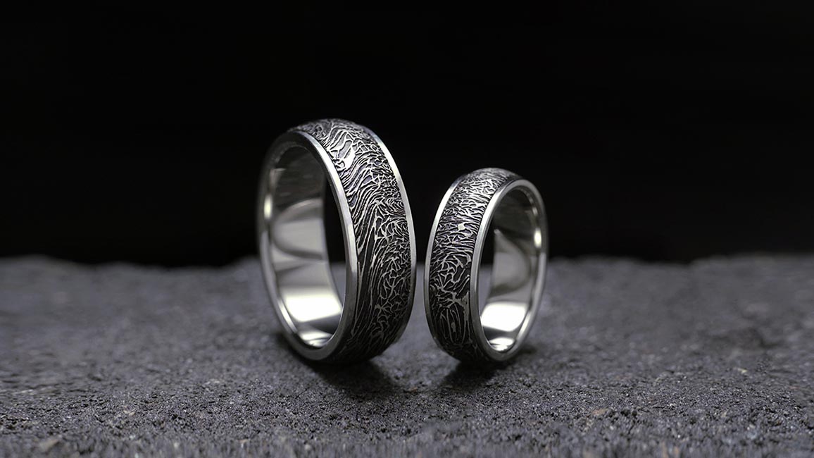 Обручальные кольца из титана