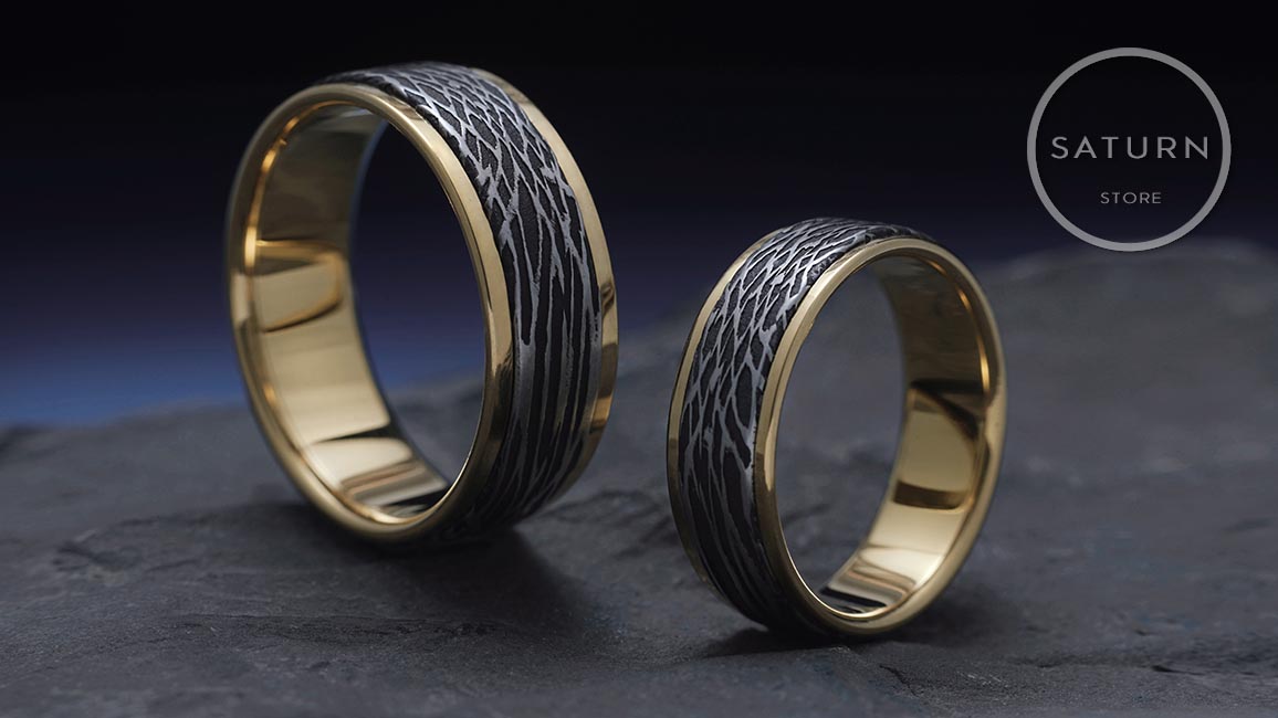 Обручальные кольца из сплава титана