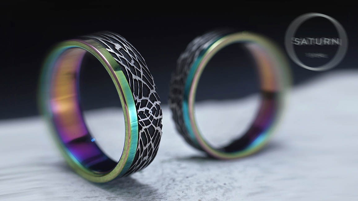 Обручальные кольца из титана