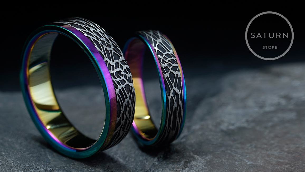 Титановые обручальные кольца