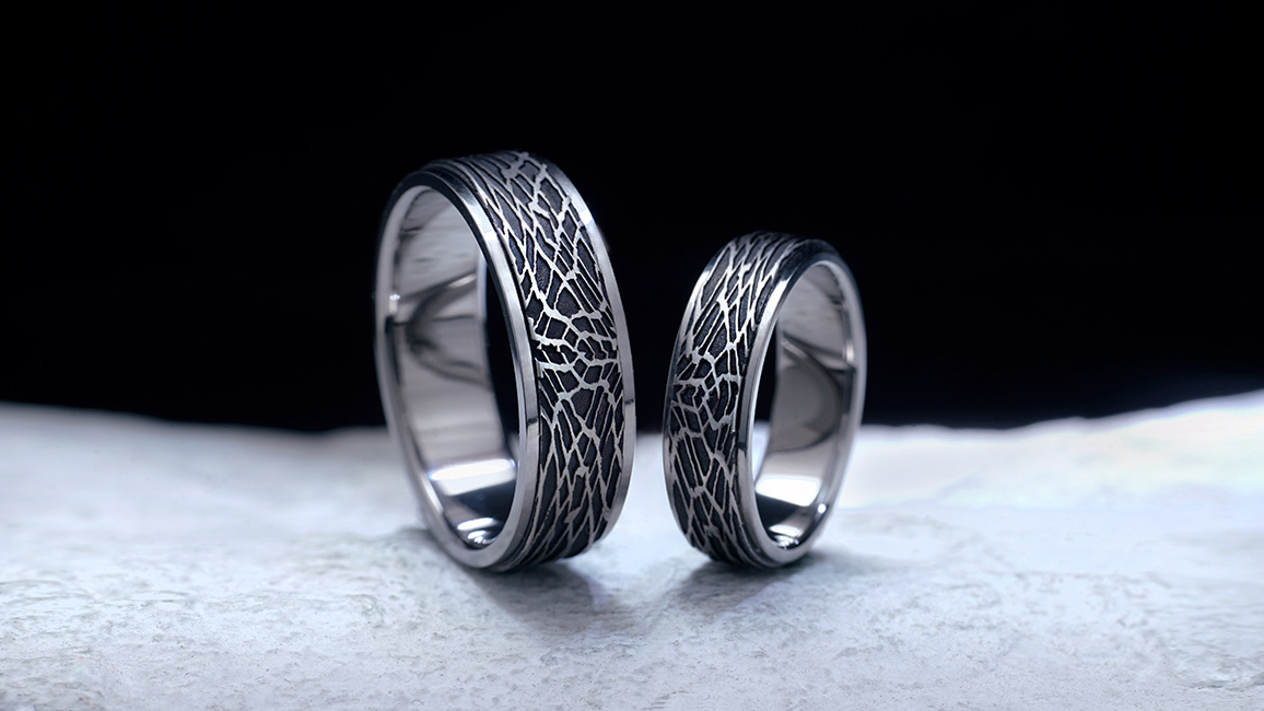 Титановые обручальные кольца на заказ