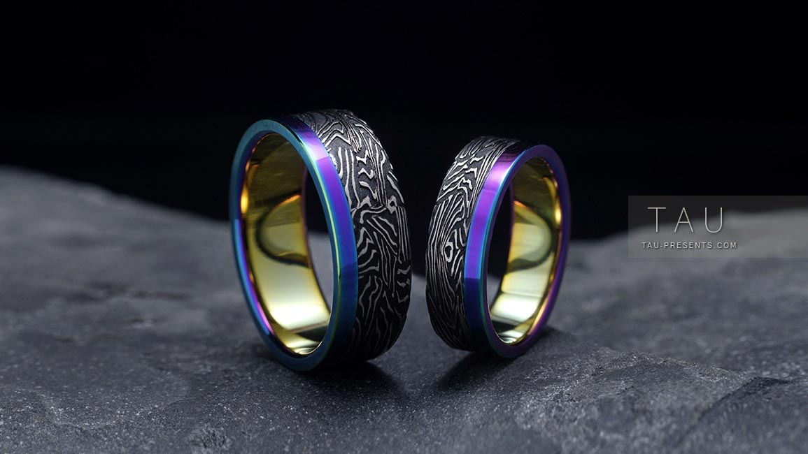 Титановые обручальные кольца
